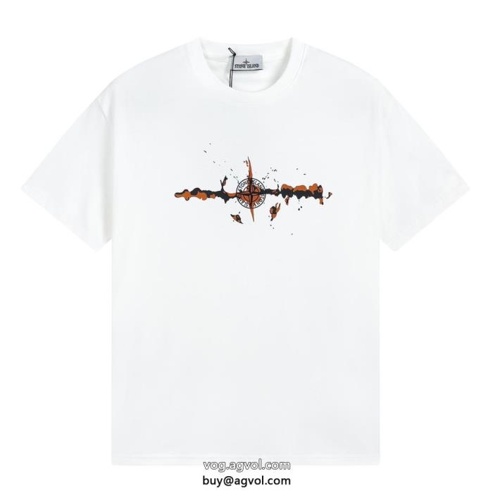 スーパー コピー 安心Stone Island半袖Tシャツファッションの最先端！コスパ最強_0_0