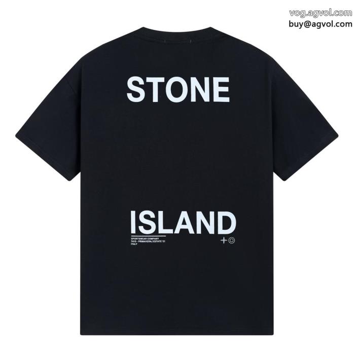 スーパー コピー 安心Stone Island半袖Tシャツファッションの最先端！コスパ最強_0_3