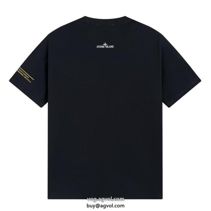 今季新作 セール2025秋冬の流行りの新品半袖TシャツStone Islandスーパー コピー 通販_0_4