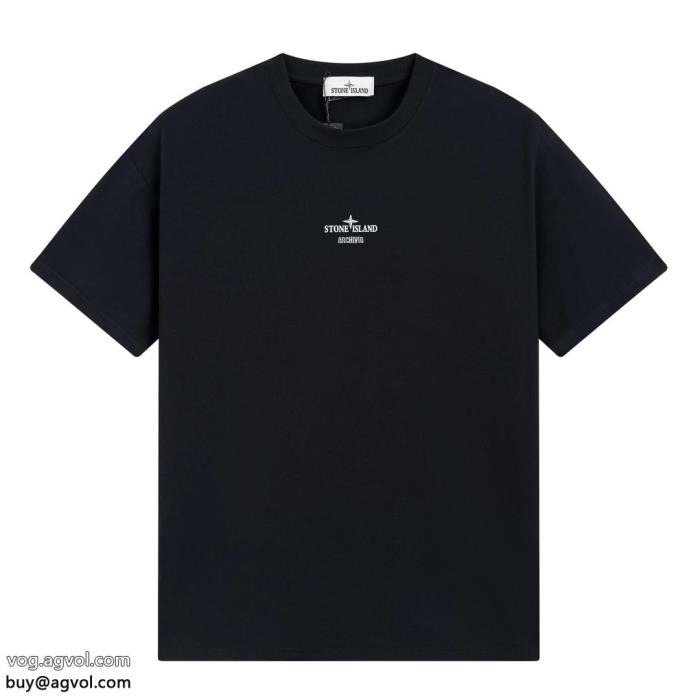 Stone Island23秋冬最新モデル高いクオリティブランド レプリカ半袖Tシャツ_0_0