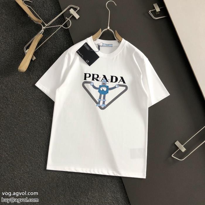 コピー ブランド 通販 安心半袖TシャツPRADA在庫数限定2025年秋限定 永遠の定番_0_3