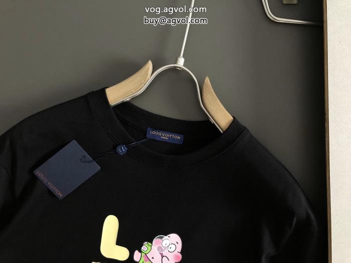 ブランド 品 激安 通販ルイ ヴィトン半袖Tシャツ限定生産品品が良い_0_1