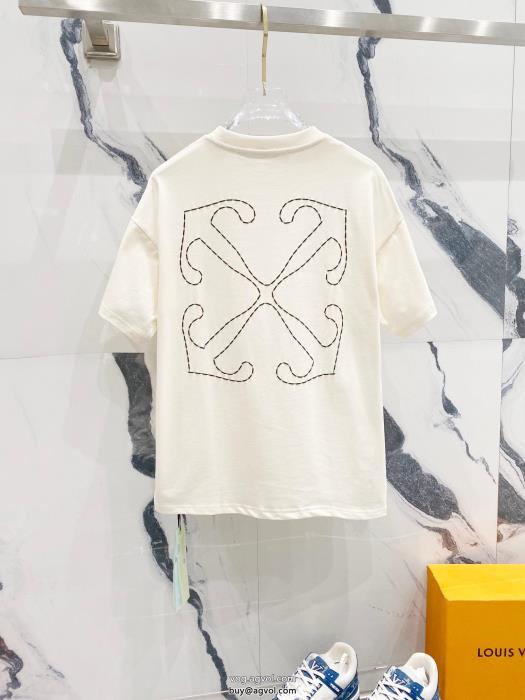 ブランド コピー 着払い新品限定セール完売間近Off-White半袖Tシャツ_0_0
