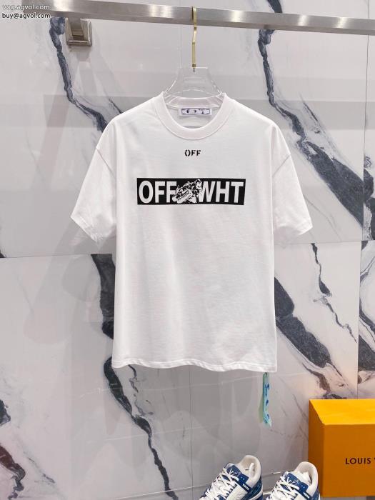 ブランド スーパー コピー 舗人気上昇中決算在庫処分Off-White半袖Tシャツ_0_4