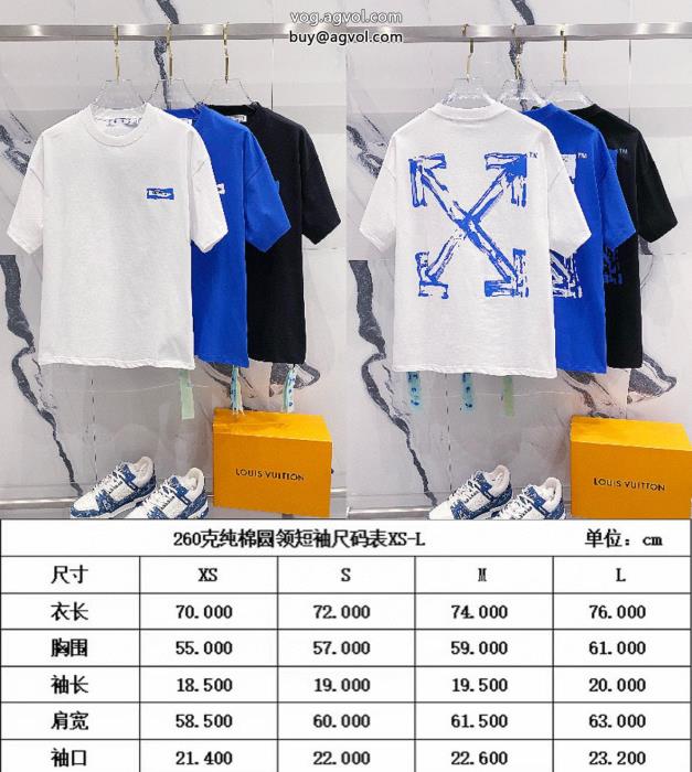 憧れの23新作新作冬の優秀アイテムOff-White半袖Tシャツ激安 ブランド_0_4