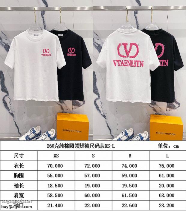 激安 ブランド半袖TシャツVALENTINO可愛い新モデル人気セール100%新品_0_2