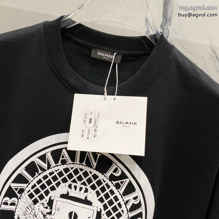 ブランド スーパー コピー 通販BALMAIN完売目前今季大注目半袖Tシャツ_0_0