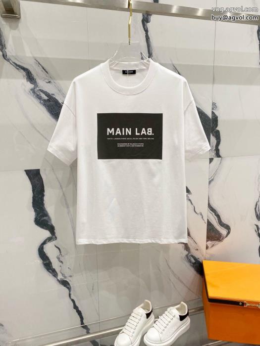 半袖Tシャツ限定生産品冬限定バルマンブランド コピー 安心_0_4