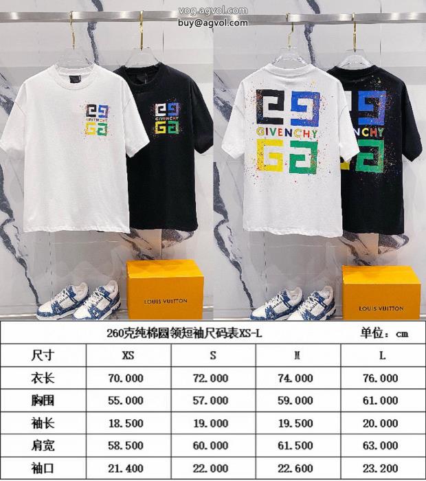 ブランド コピー半袖Tシャツジバンシー2025秋冬新作根強い人気定番商品_0_0