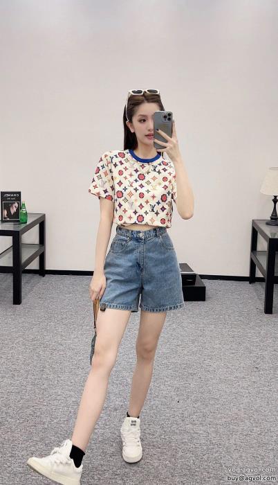 スーパー コピー 通販着こなし自在最前線2025半袖TシャツLOUIS VUITTON_0_3