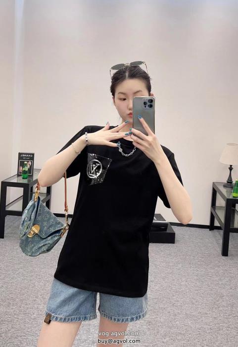 最大の魅力特に話題なの上品　即完売偽物 ブランドLOUIS VUITTON半袖Tシャツ_0_0