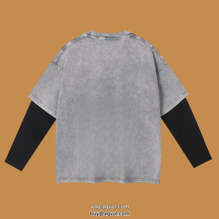 長袖Tシャツ偽 ブランド 通販最新トレンド2025年秋冬コレクションNEW素敵LOEWE_0_0