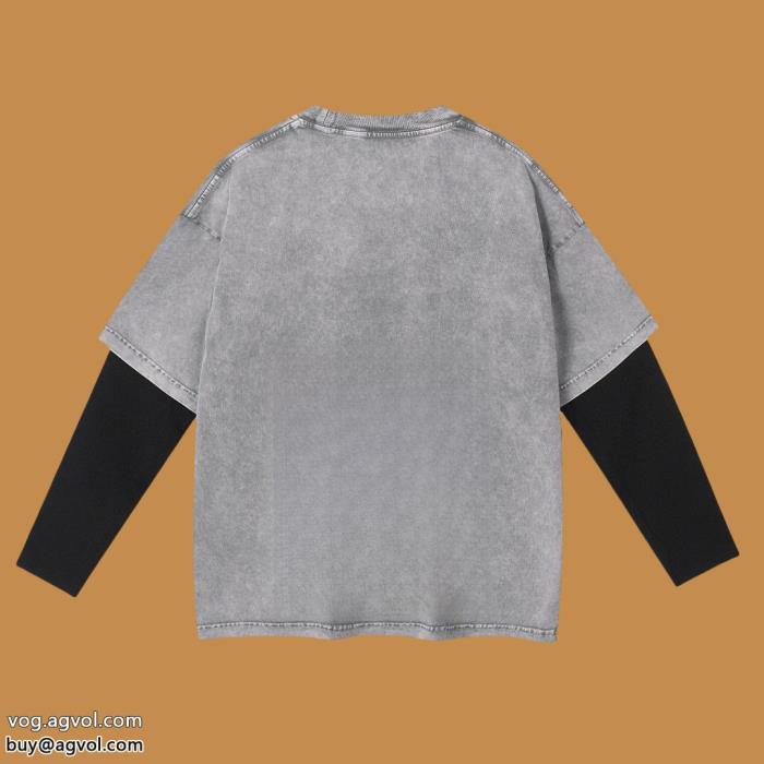 高級感が好評ですファッション感満々balenciaga長袖Tシャツコピー ブランド 優良_0_1