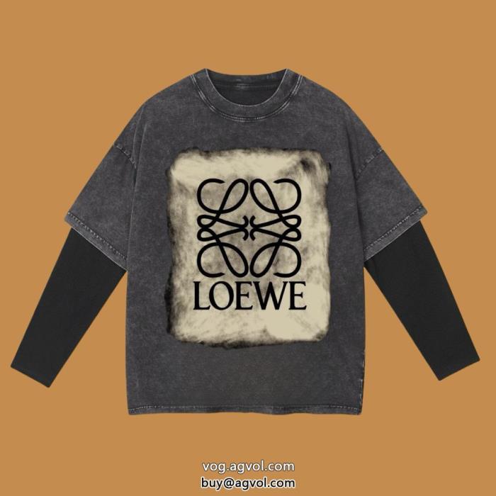 期待値も高いアイテム大人着用可LOEWE長袖Tシャツスーパー コピー 安心 _0_2