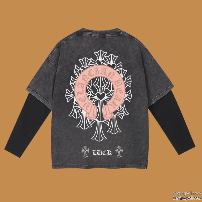 完売必須今季流行りの人気新作長袖Tシャツブランド コピー 専門クロムハーツ_0_2
