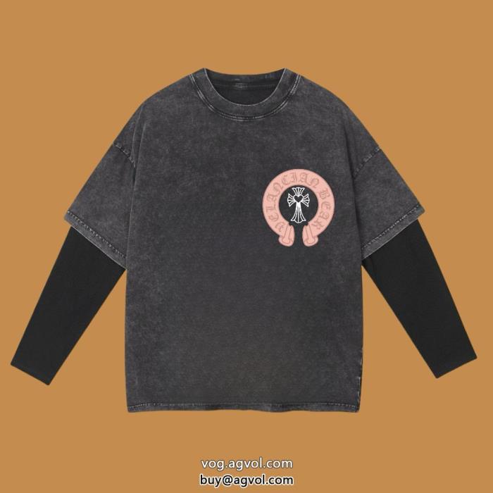 完売必須今季流行りの人気新作長袖Tシャツブランド コピー 専門クロムハーツ_0_3