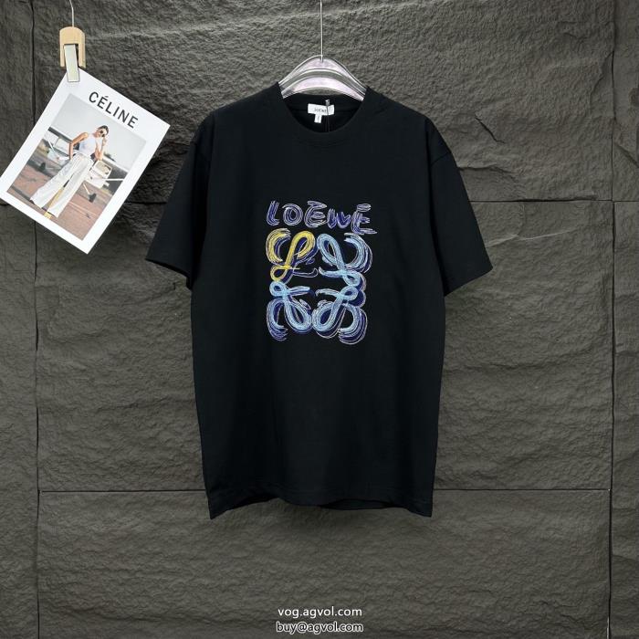 激安 通販 ブランドLOEWE新作大人気2025年秋冬新作モデル半袖Tシャツ_0_1