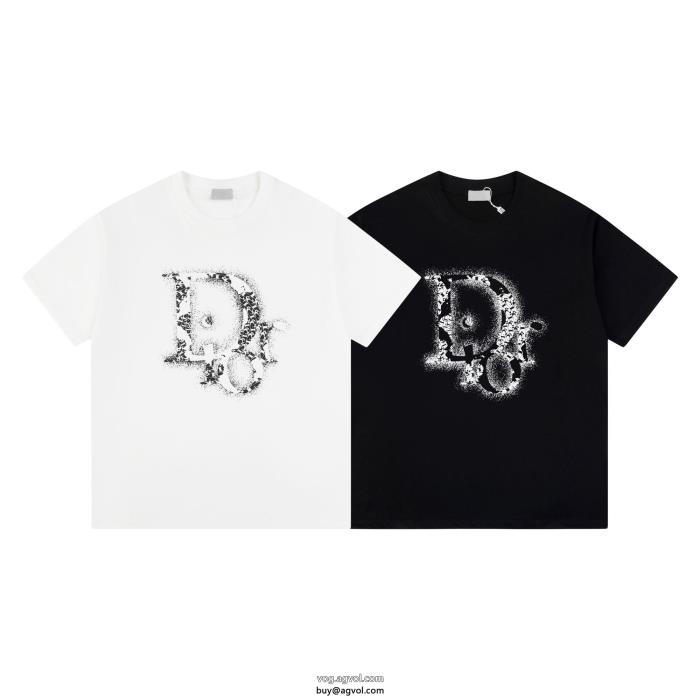 スーパー コピー 品半袖Tシャツ今季はファション感漂う涼しげに演出DIOR_0_3