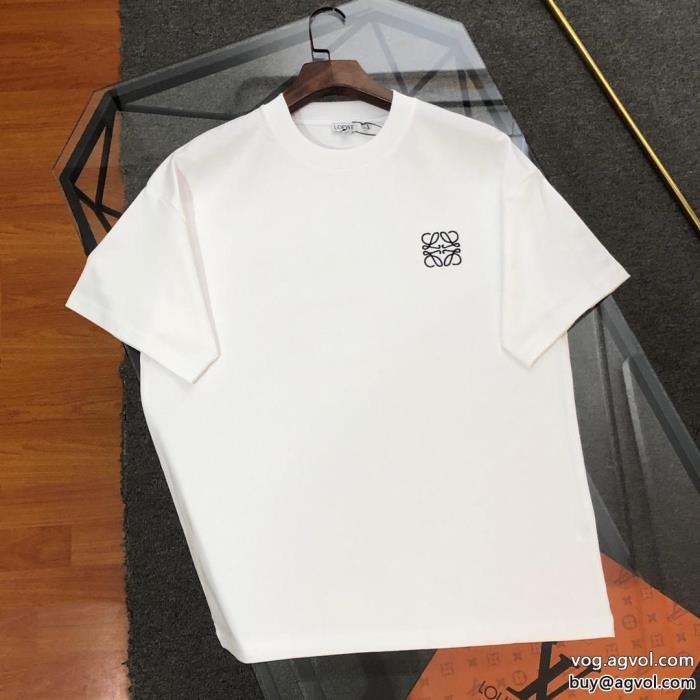 SS23完売必至秋冬爽やかな新作が流行りLOEWEブランド コピー ショップ半袖Tシャツ_0_2