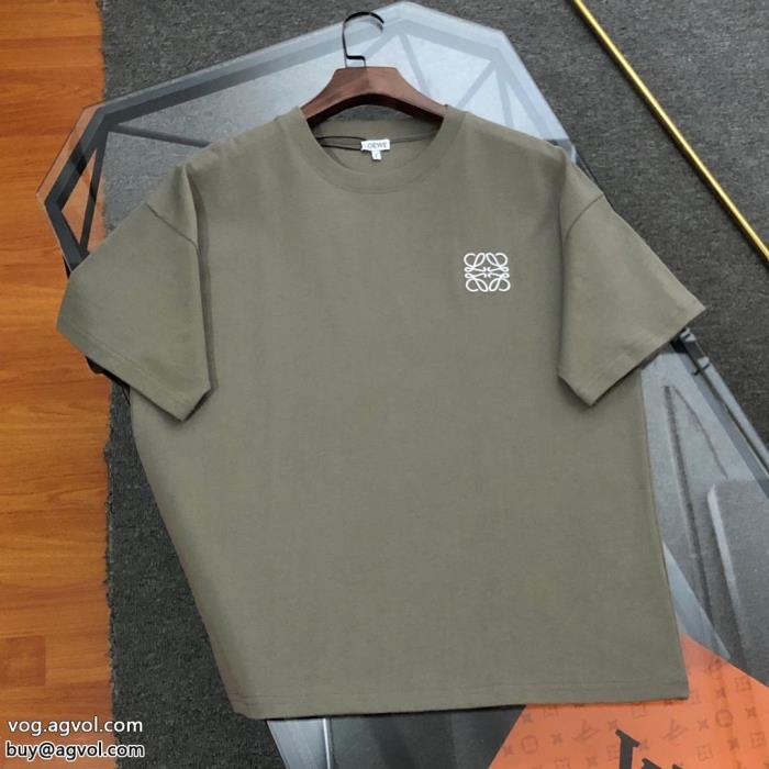SS23完売必至秋冬爽やかな新作が流行りLOEWEブランド コピー ショップ半袖Tシャツ_0_4