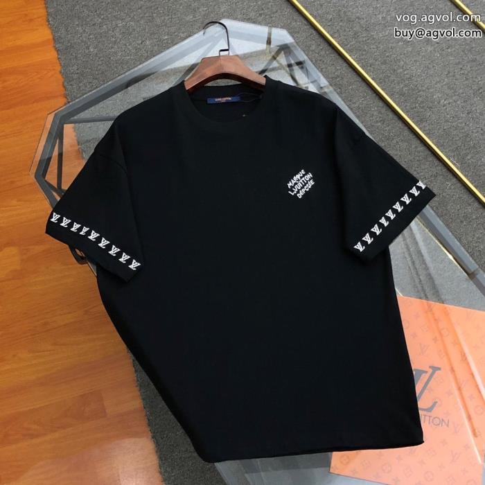 半袖Tシャツブランド コピー  LOUIS VUITTON通勤の定番海外よりお届け　限定品_0_0