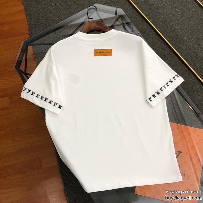 半袖Tシャツブランド コピー  LOUIS VUITTON通勤の定番海外よりお届け　限定品_0_4