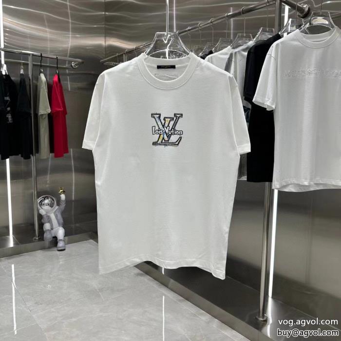 激安 通販 ブランドルイ ヴィトン半袖TシャツSS23完売必至風合いが魅力_0_2