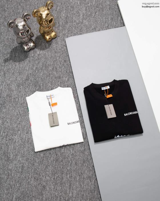 スーパー コピー 通販balenciaga半袖Tシャツ23SS 秋冬最新作 海外発快適な履き心地_0_2