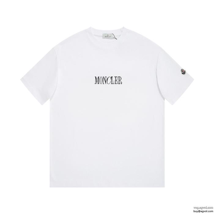 MONCLER売切必至柔らかい色調半袖Tシャツブランド コピー s 級_0_4