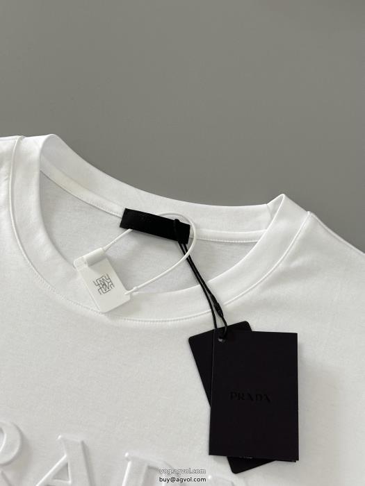 お洒落スタイル超必須アイテム半袖TシャツPRADAコピー 商品 通販_0_1