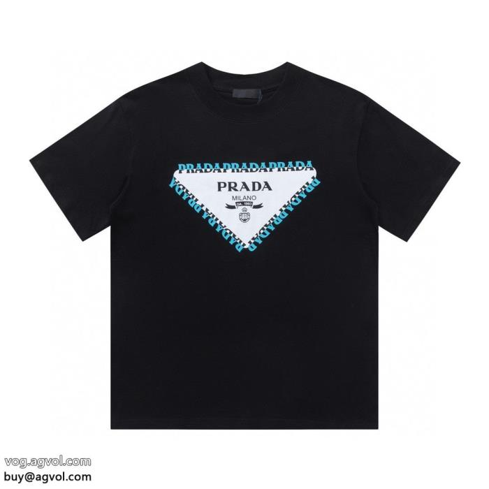 PRADA完売目前完璧なシルエットブランド 品 激安 通販半袖Tシャツ_0_2