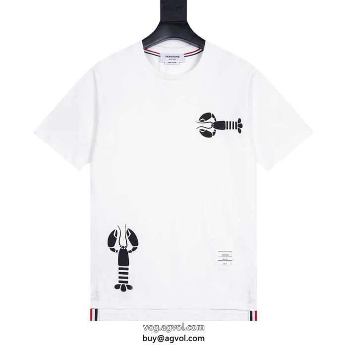 特価セール期間限定VIPセールコピー 通販THOM BROWNE半袖Tシャツ_0_1