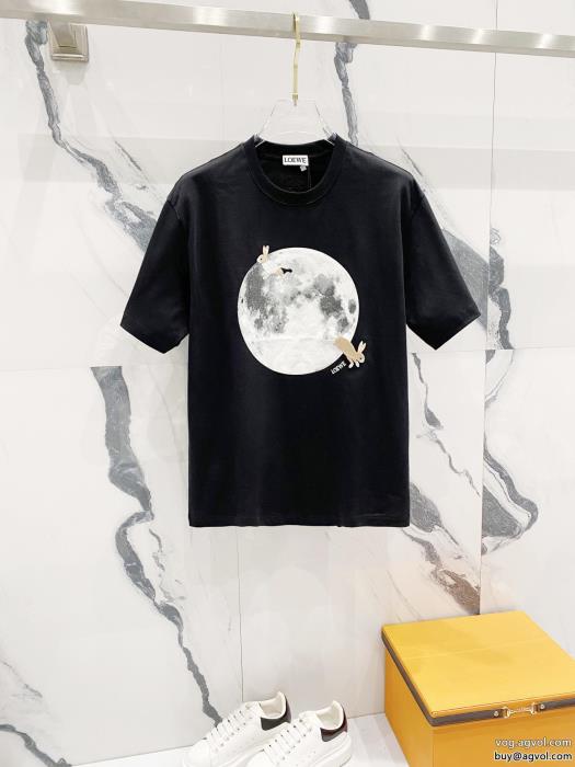 ブランド コピー 激安LOEWE冬のいいのアイテム人気話題半袖Tシャツ_0_0