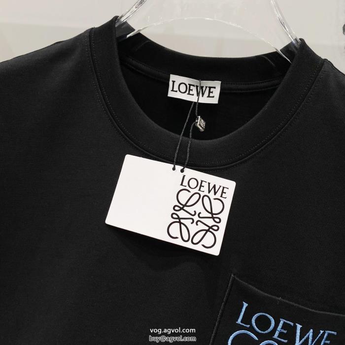 通勤スタイル芸能人愛用ブランド偽物 ブランドロエベ半袖Tシャツ_0_1