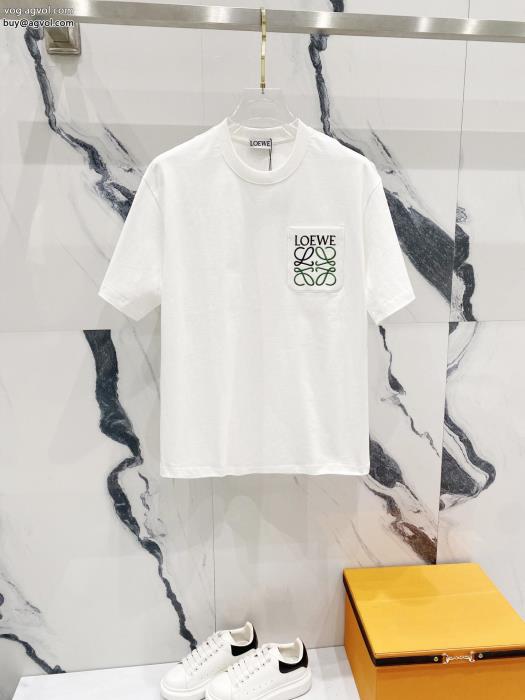 通勤スタイル芸能人愛用ブランド偽物 ブランドロエベ半袖Tシャツ_0_3
