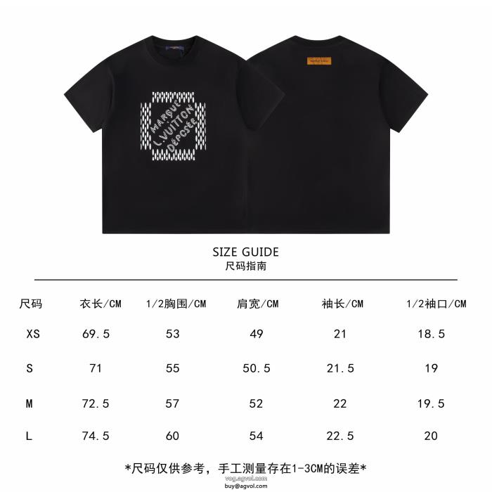 使い勝手の良いトレンドSS23完売必至LOUIS VUITTONコピー 商品 通販半袖Tシャツ_0_2