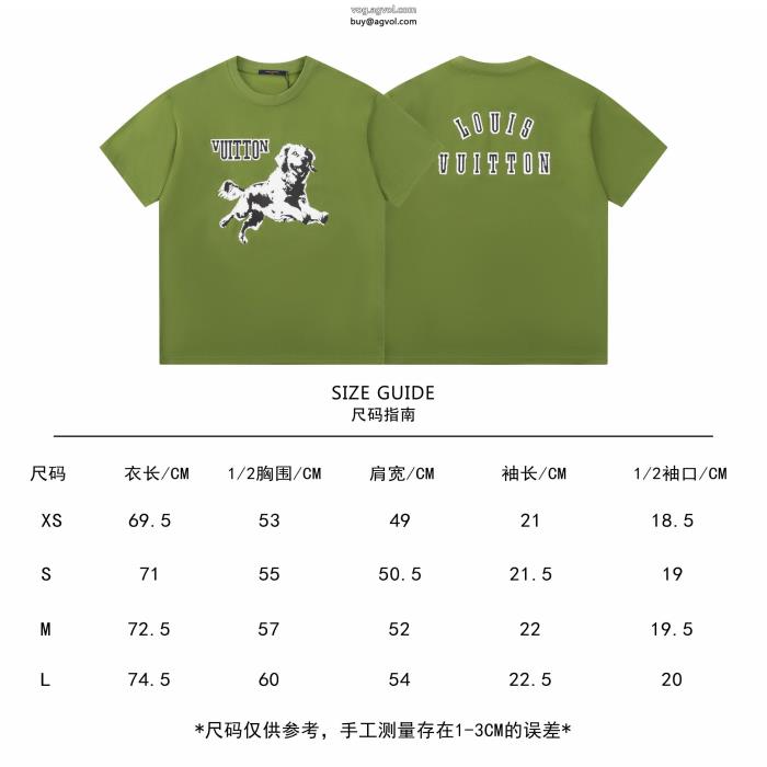 半袖TシャツLOUIS VUITTONコピー 品 販売新しい斬新なスタイル大好評_0_1