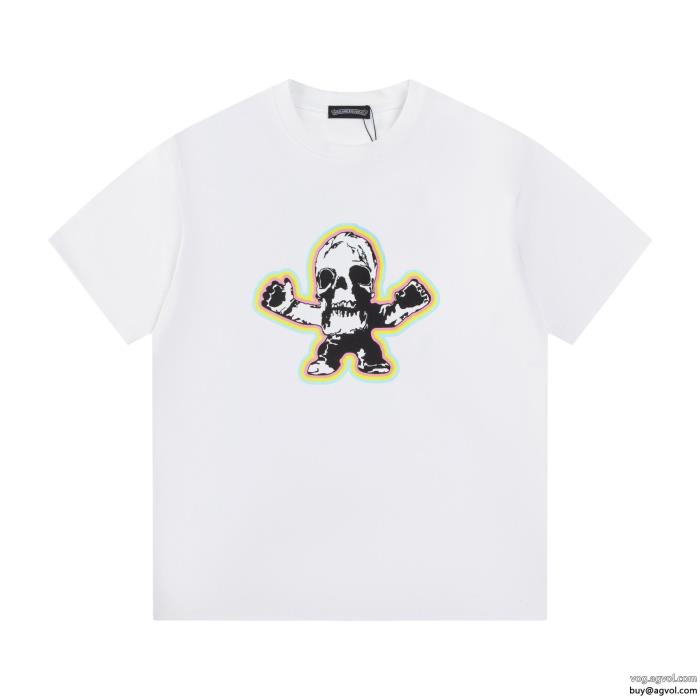 話題が沸騰中完売必須　限定SALEスーパー コピー 安心CHROME HEARTS半袖Tシャツ_0_0