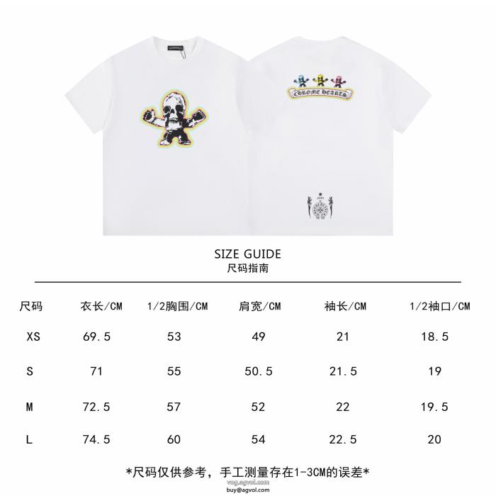 話題が沸騰中完売必須　限定SALEスーパー コピー 安心CHROME HEARTS半袖Tシャツ_0_2