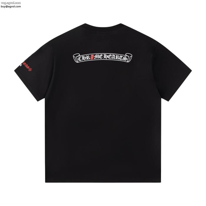 CHROME HEARTS半袖Tシャツ必需品スタイリッシュなデザインブランド コピー 販売 _0_0
