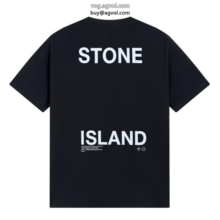 ファッションの最先端！大人の色味Stone Island半袖Tシャツコピー 通販_0_0