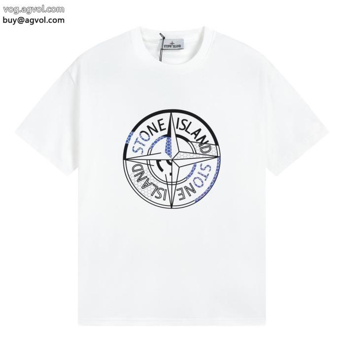 プレミアム品質円高還元Sale半袖Tシャツストーンアイランド通販 ブランド_0_3