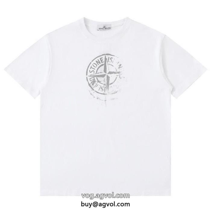 Stone Island激安 ブランドきれいめ上品に今年コレクション新作登場！半袖Tシャツ_0_3