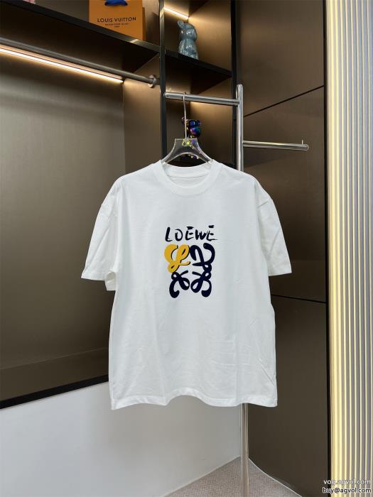 ブランド コピー 優良半袖Tシャツ人気セール100%新品清涼感あるカジュアルLOEWE_0_0