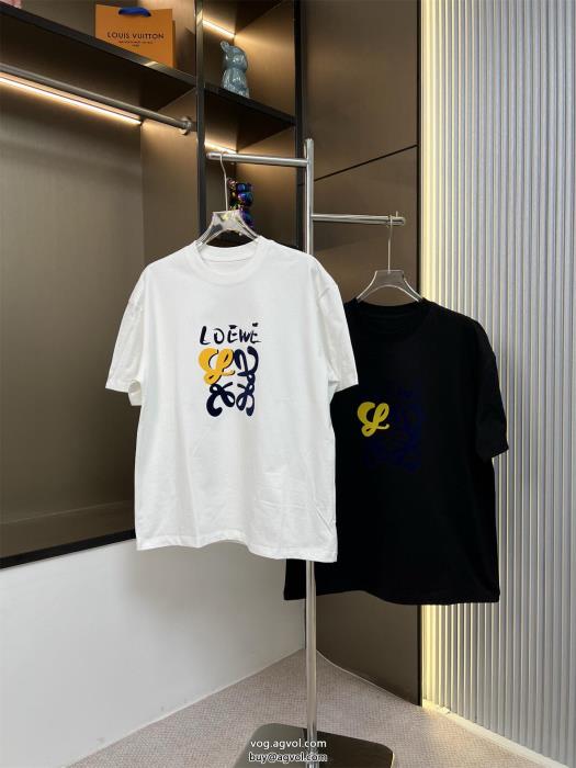ブランド コピー 優良半袖Tシャツ人気セール100%新品清涼感あるカジュアルLOEWE_0_2