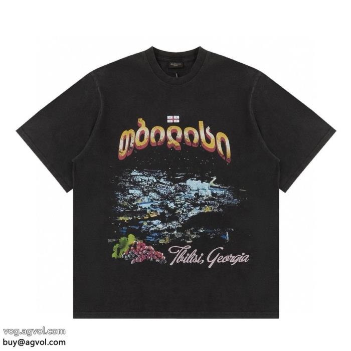 半袖Tシャツ雑誌掲載も多数注目の新作素敵な冬の定番アイテムbalenciagaブランド 激安 _0_1