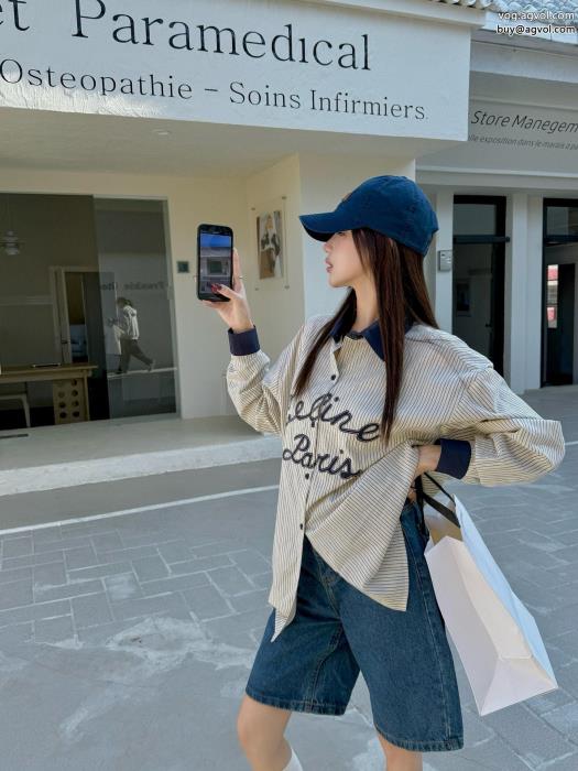 2025最新コラボ　完売間近存在感のあるコピー 商品 通販セリーヌ長袖シャツ_0_3