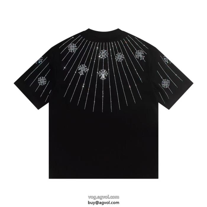 半袖TシャツCHROME HEARTSトレンドを追求した新作完売目前ブランド 偽物 通販_0_0