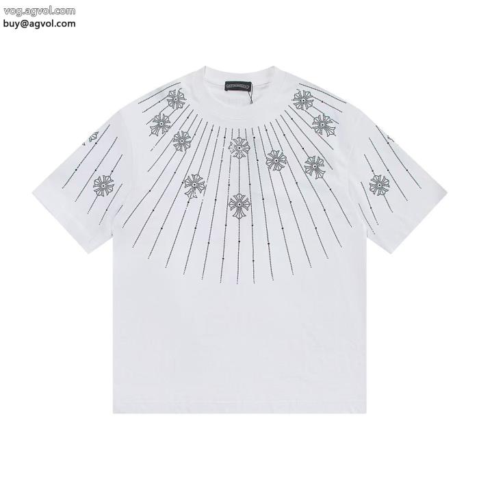 半袖TシャツCHROME HEARTSトレンドを追求した新作完売目前ブランド 偽物 通販_0_3