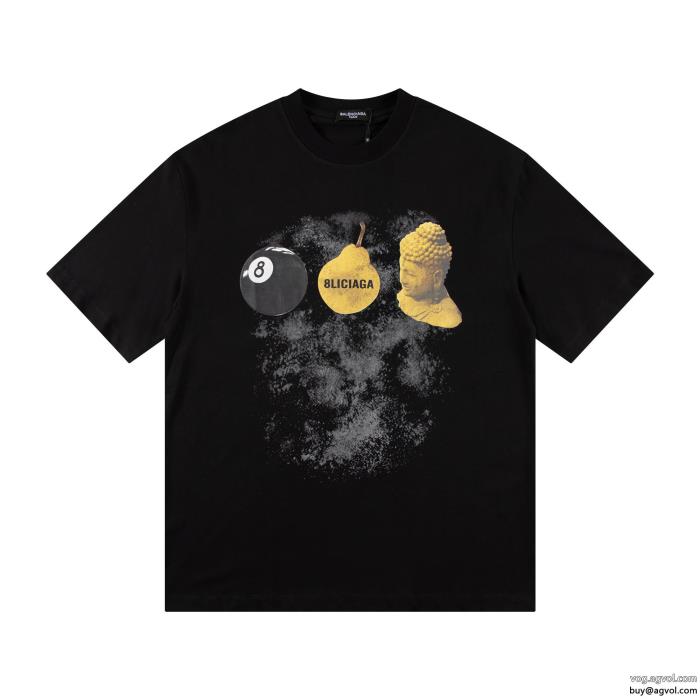 半袖Tシャツbalenciaga限定版プリント最安値ブランド コピー 専門_0_2